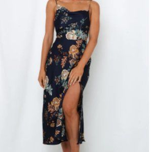 Atlas Maxi Dress- Navy- Hello Molly